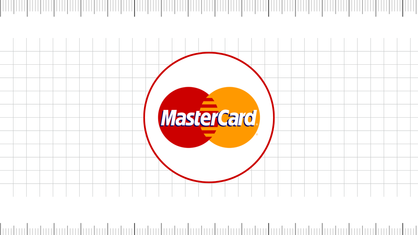 Mastercard logo 1990 - 1996 Refinement and Legibility