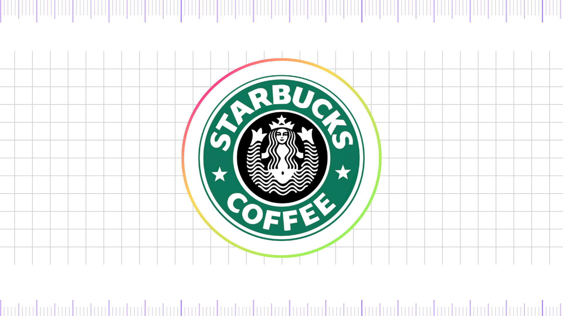 starbucks logo 1987 - 1992