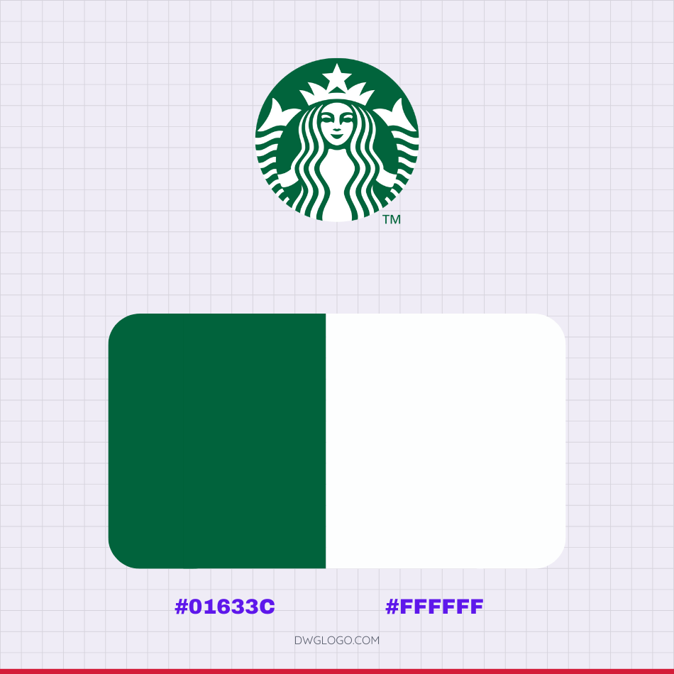 starbucks logo color codes