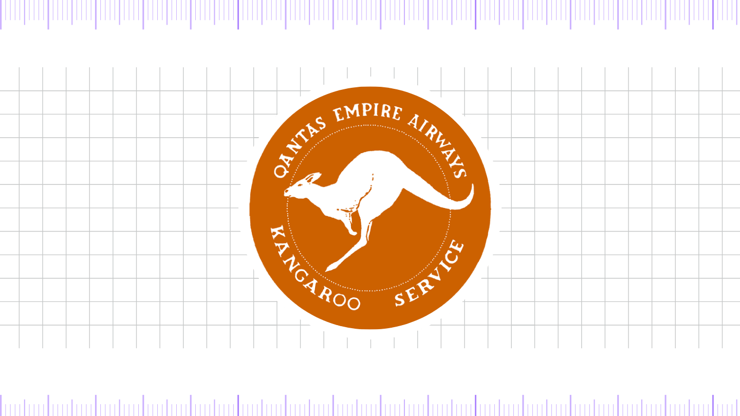 qantas logo 1944 - 1947