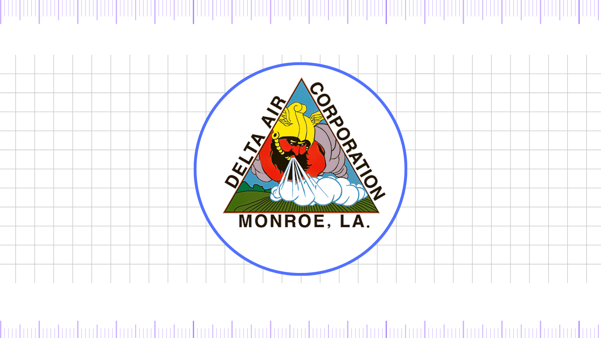 Delta Air Lines Logo 1930 - 1934