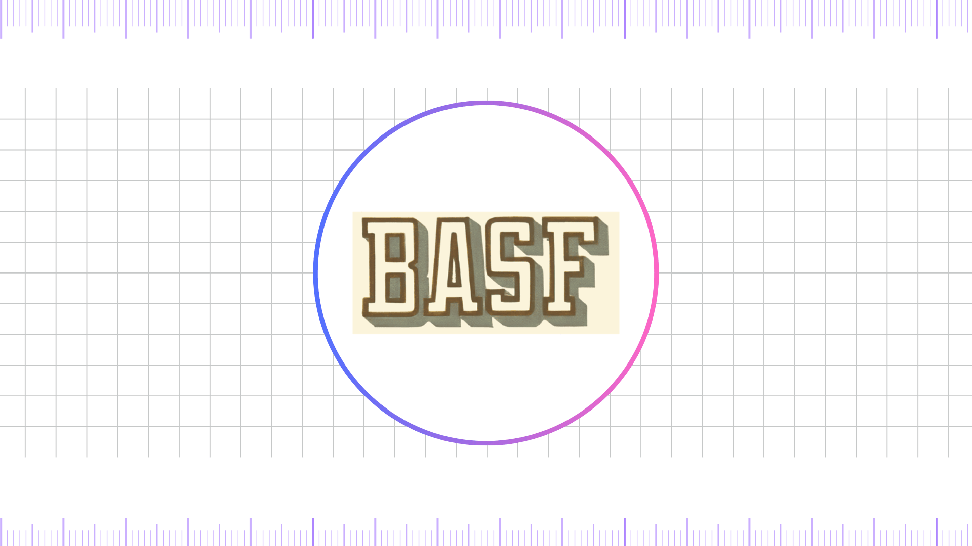 basf logo 1953 - 1955