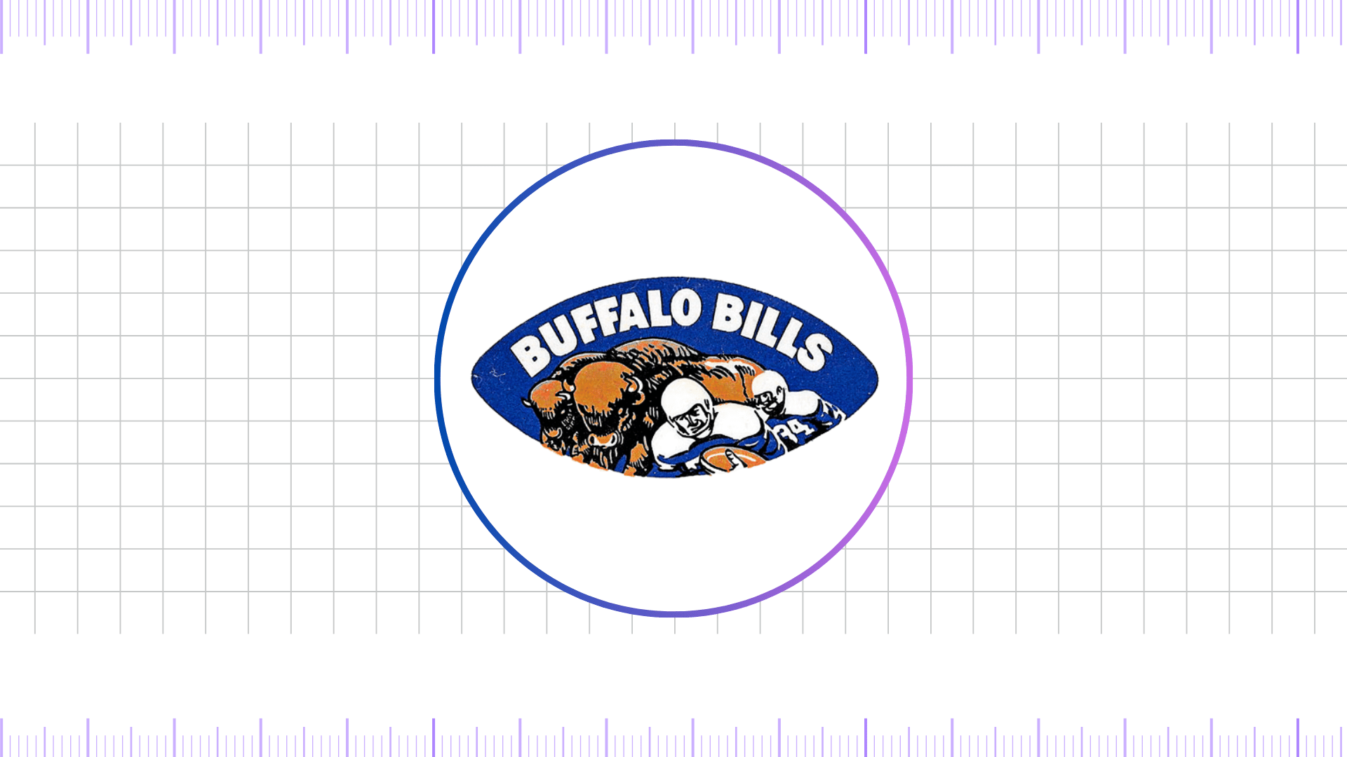 buffalo bills logo 1960 - 1961