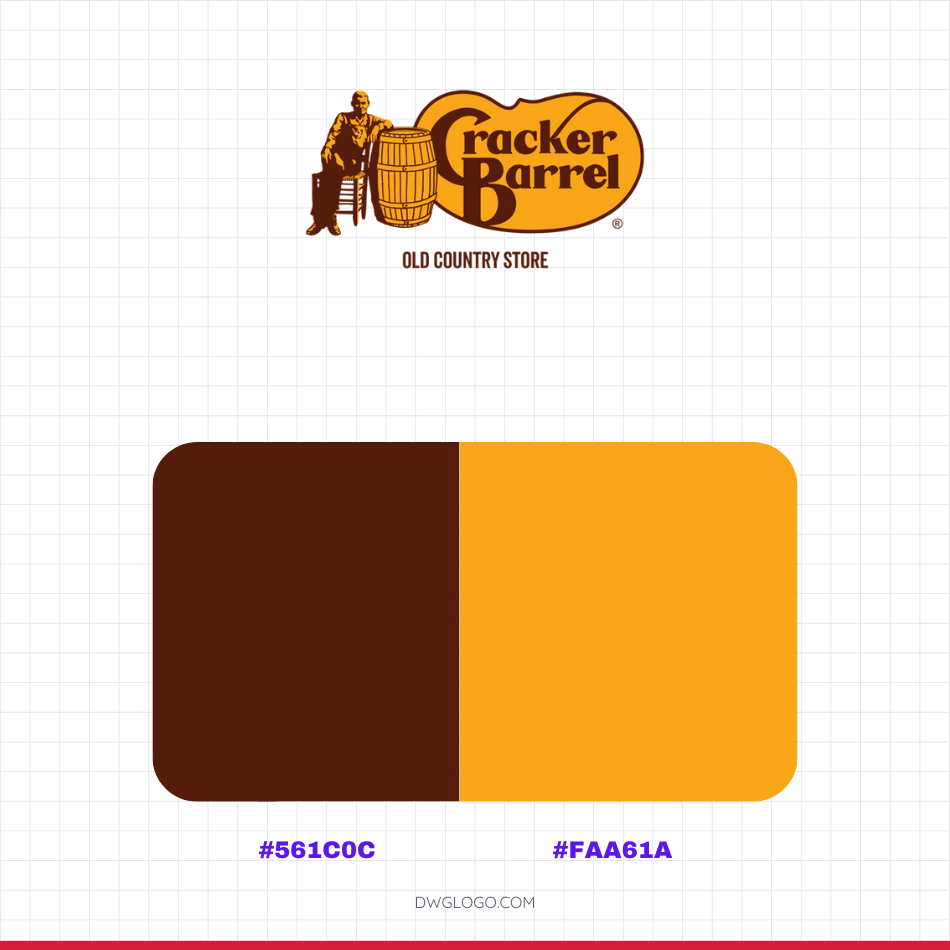 cracker barrel color code hex