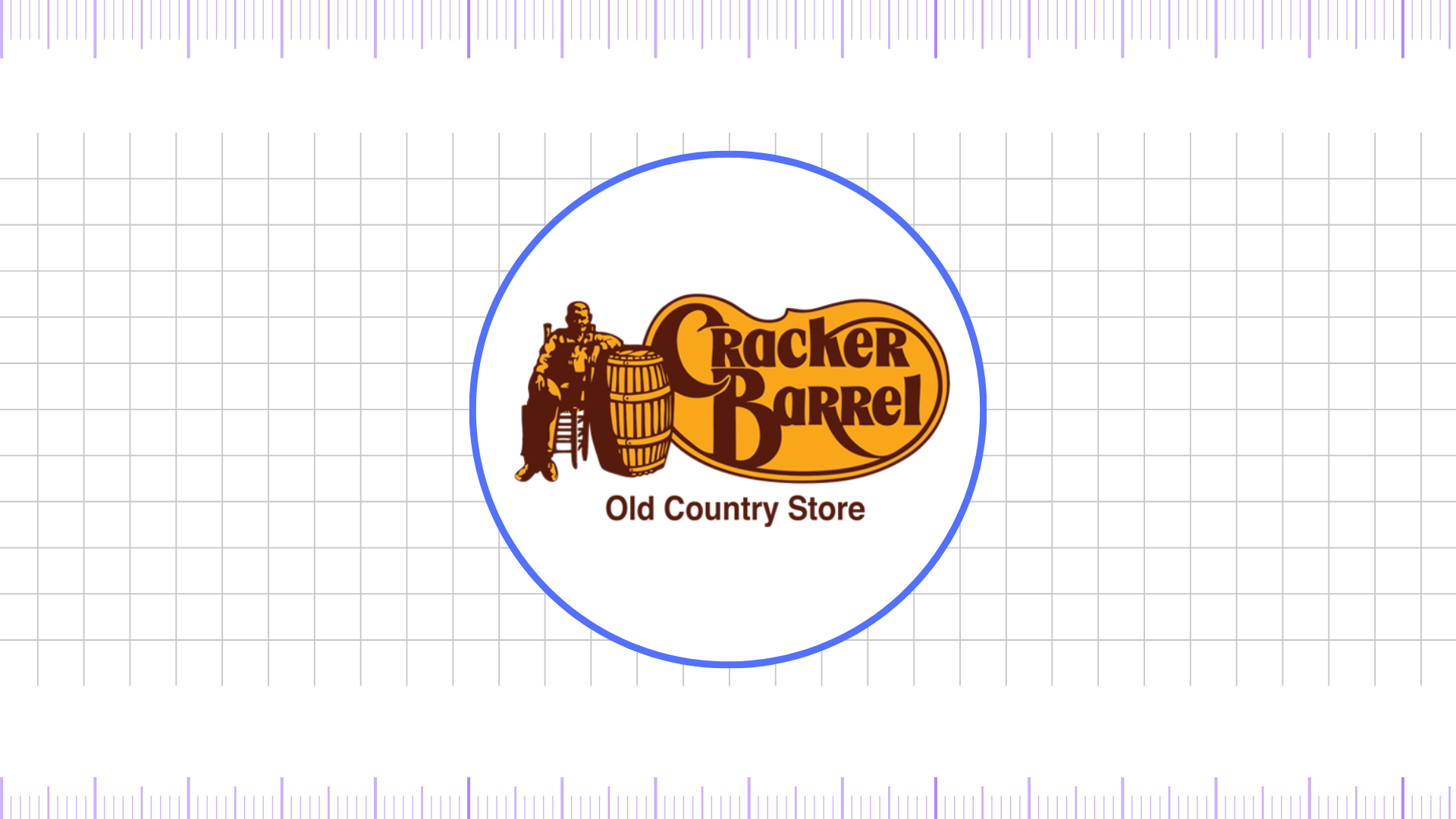 cracker barrel logo 2006–2015