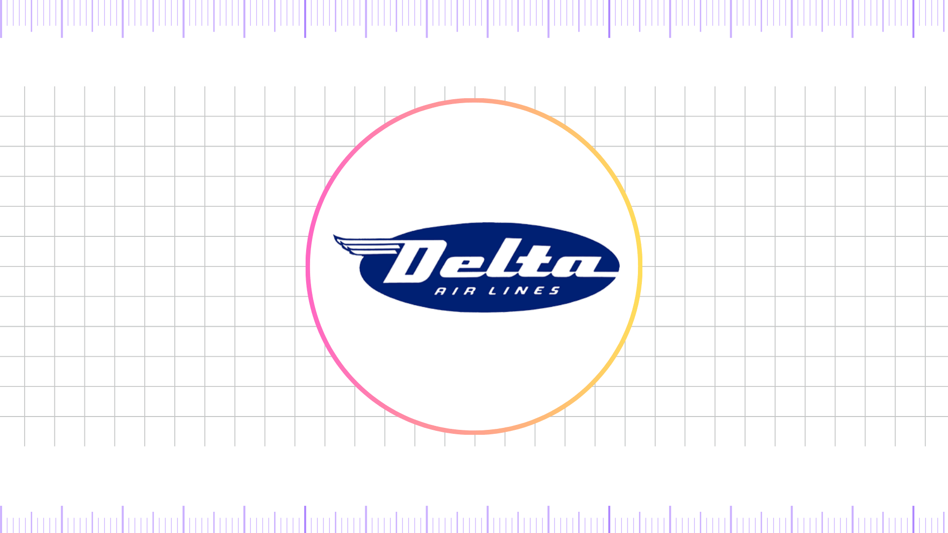 delta air lines logo 1945 - 1953