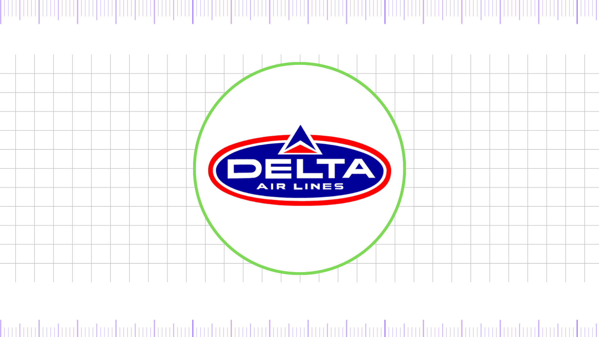 delta air lines logo 1962 - 1966