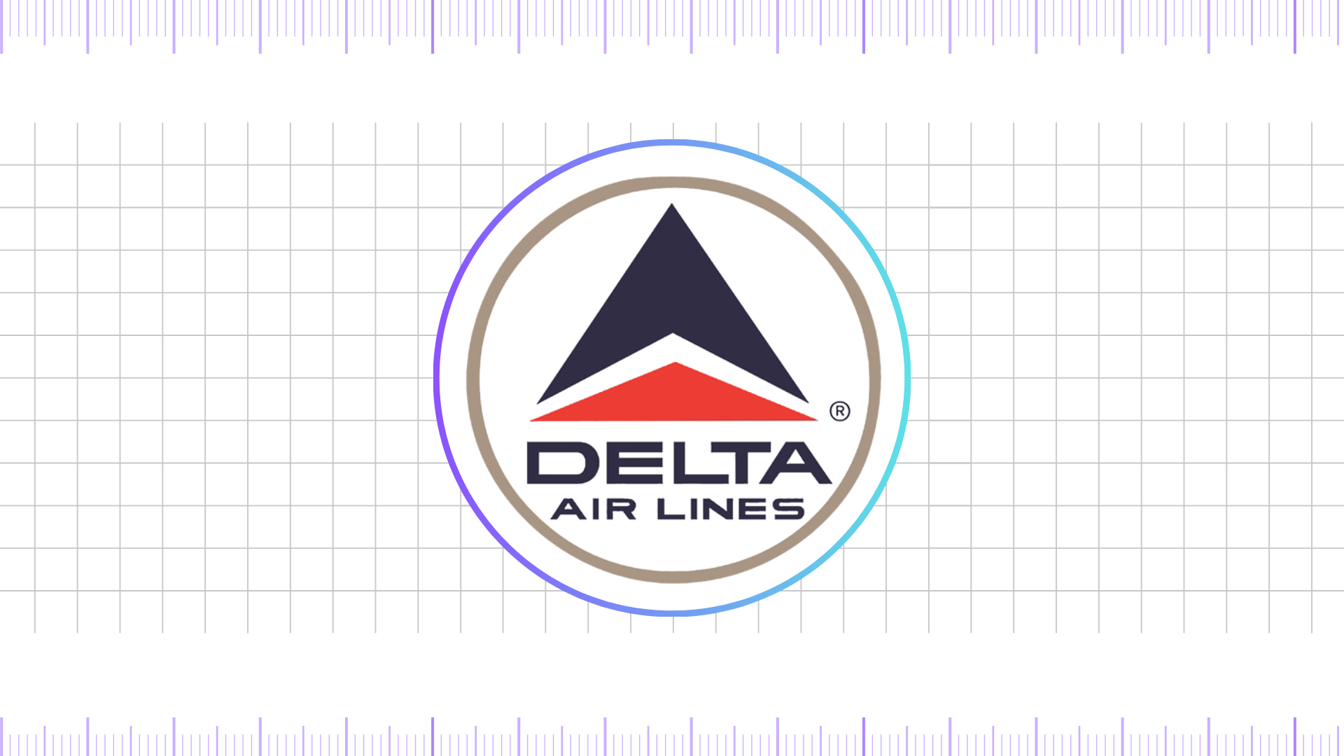 delta air lines logo 1963 - 1993