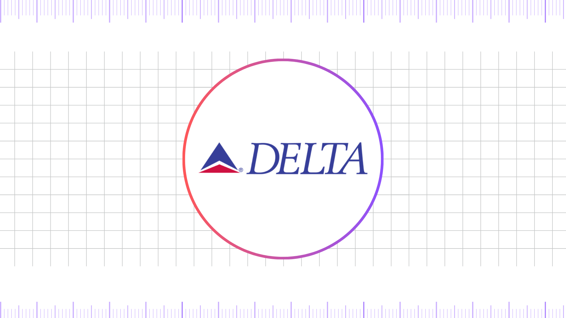 delta air lines logo 1987 - 1995
