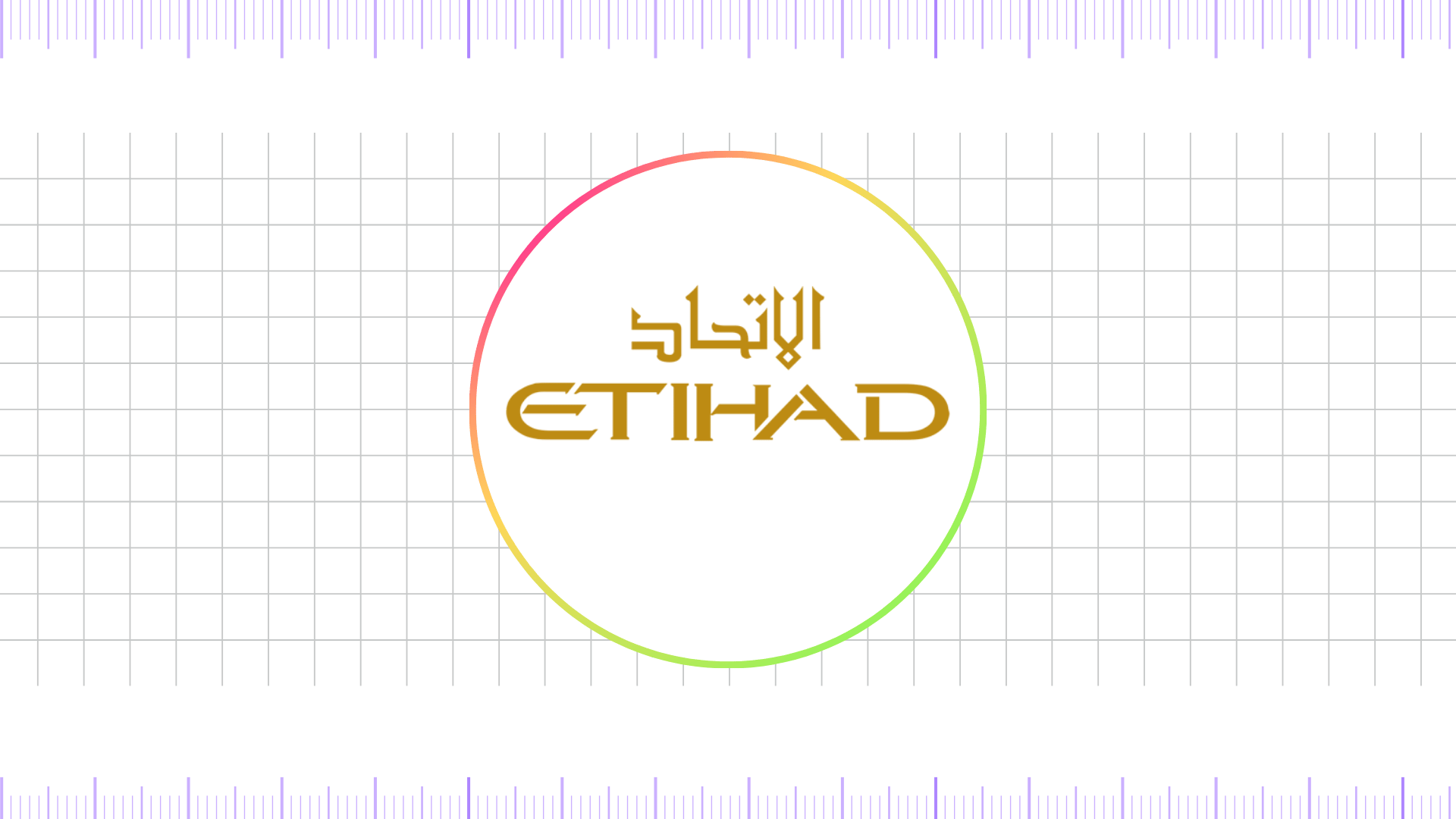 etihad airways logo 2014 - Present