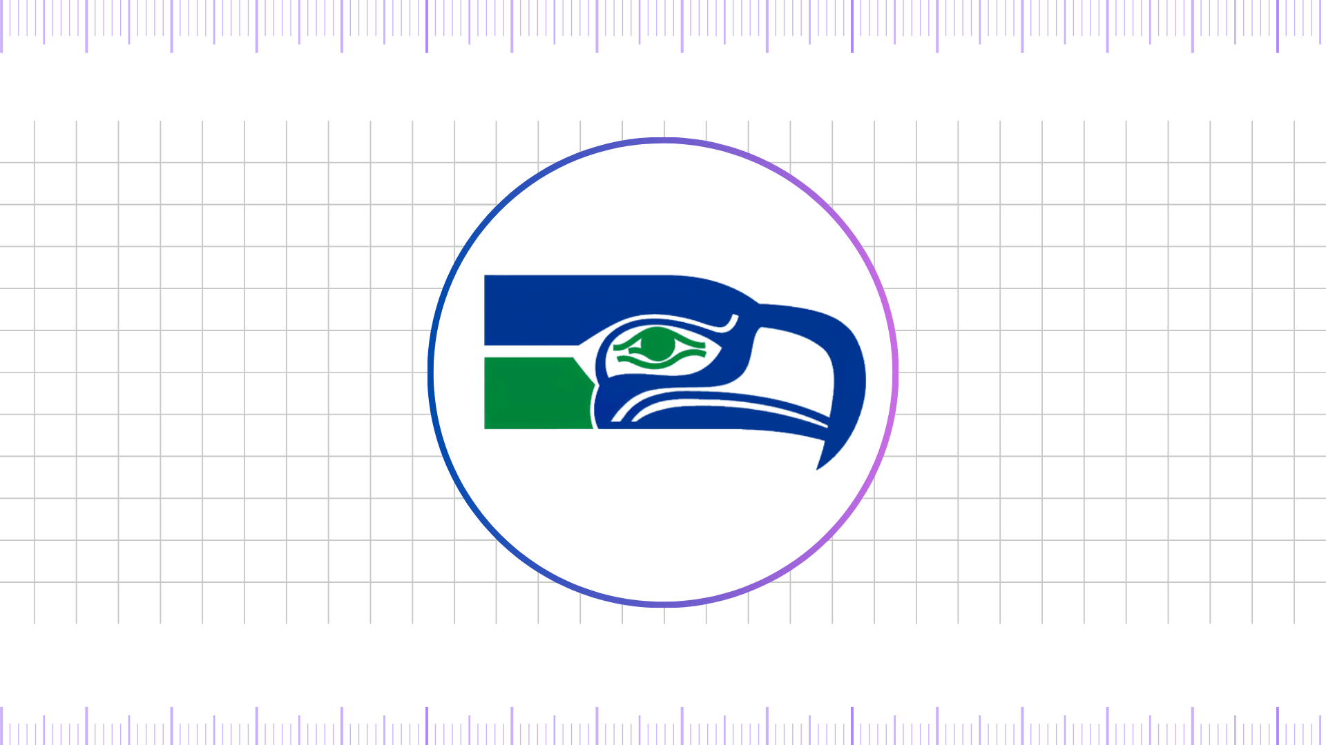 seattle seahawks logo 1976 - 2001