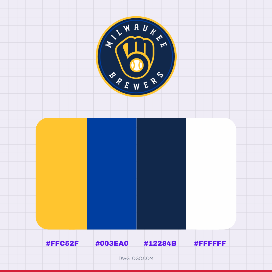 milwaukee brewers color codes hex