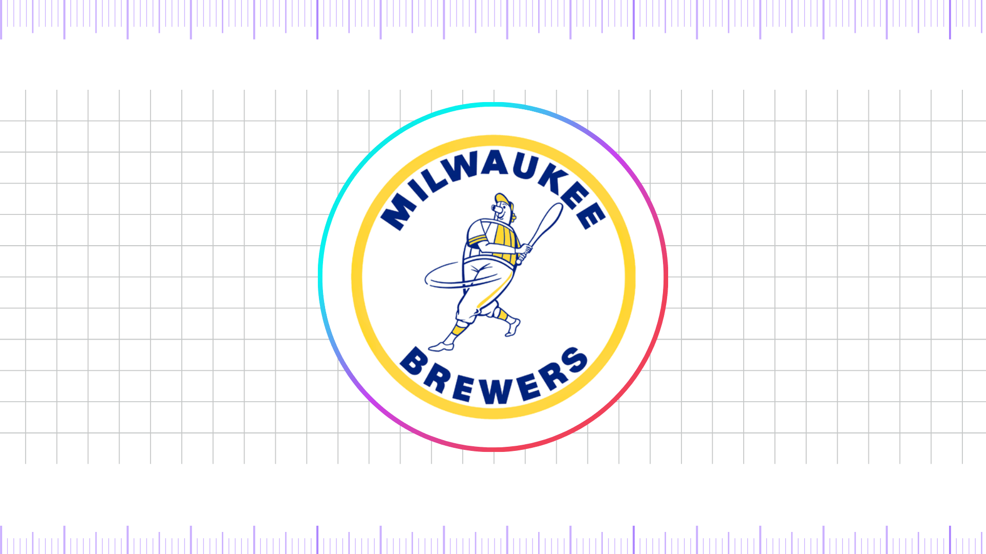 milwaukee brewers logo 1970 - 1977