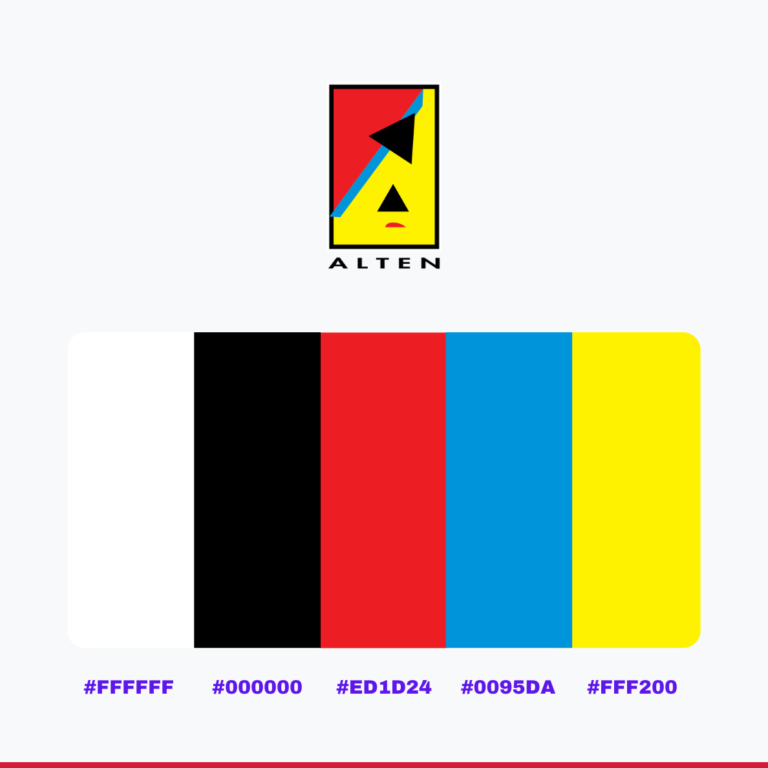 alten logo color codes