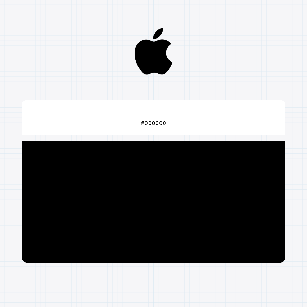 apple inc logo color codes