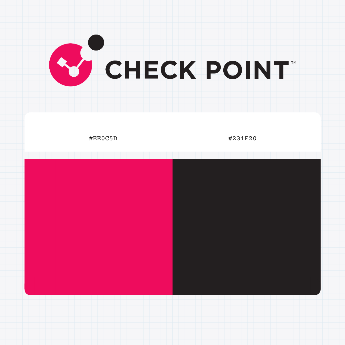 check point logo color codes