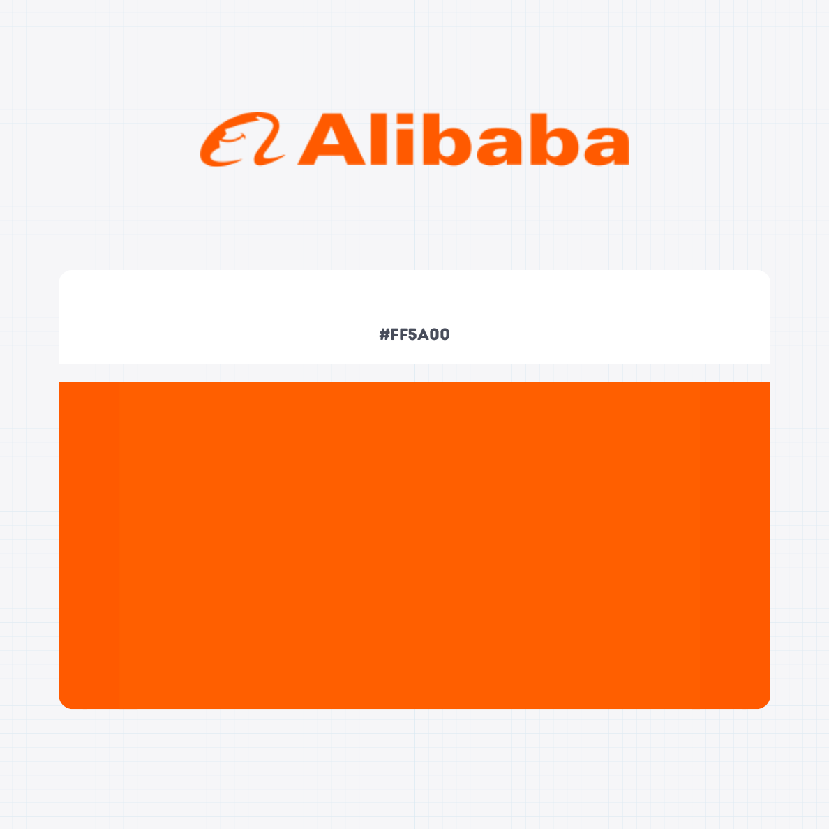 alibaba group logo color codes