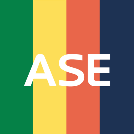 ase group logo color palette thumbnail
