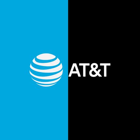 at&t logo color palette thumbnail