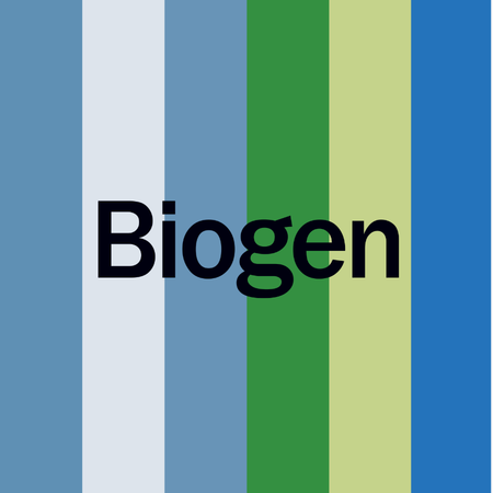 biogen brand color palette thumbnail