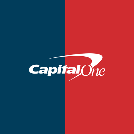 capital one logo color palette thumbnail