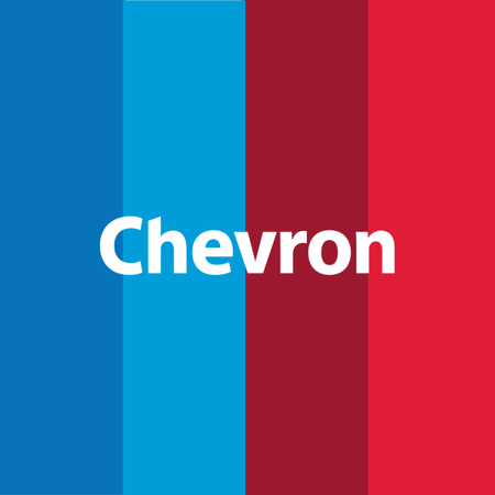 chevron logo color palette thumbnail