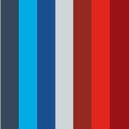 american airlines logo color palette thumbnail