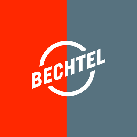 bechtel logo color palette thumbnail