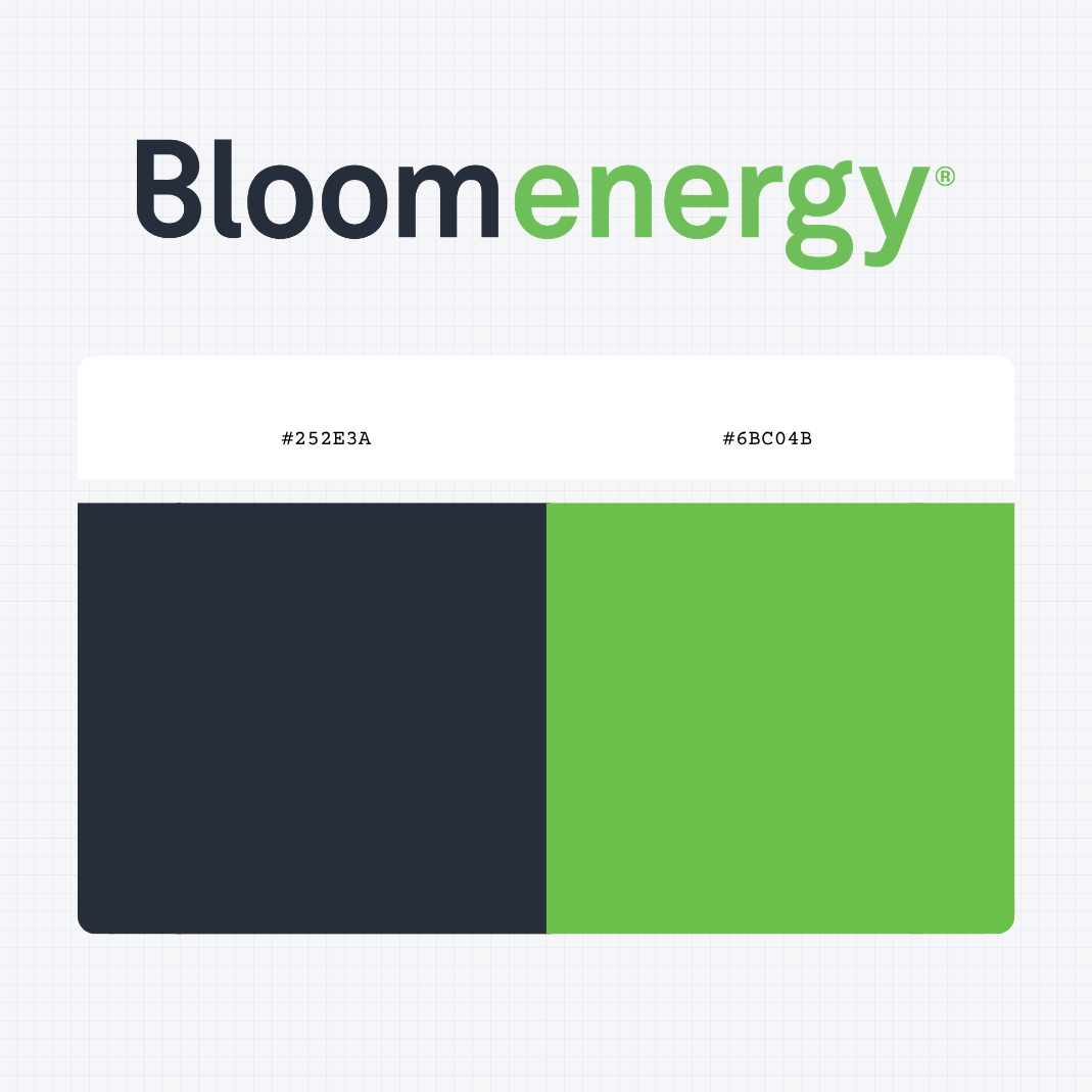 bloom energy logo color codes