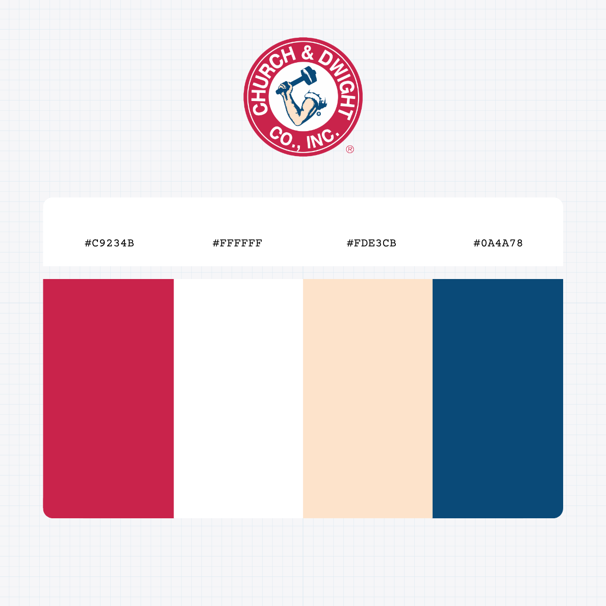 church and dwight logo color codes
