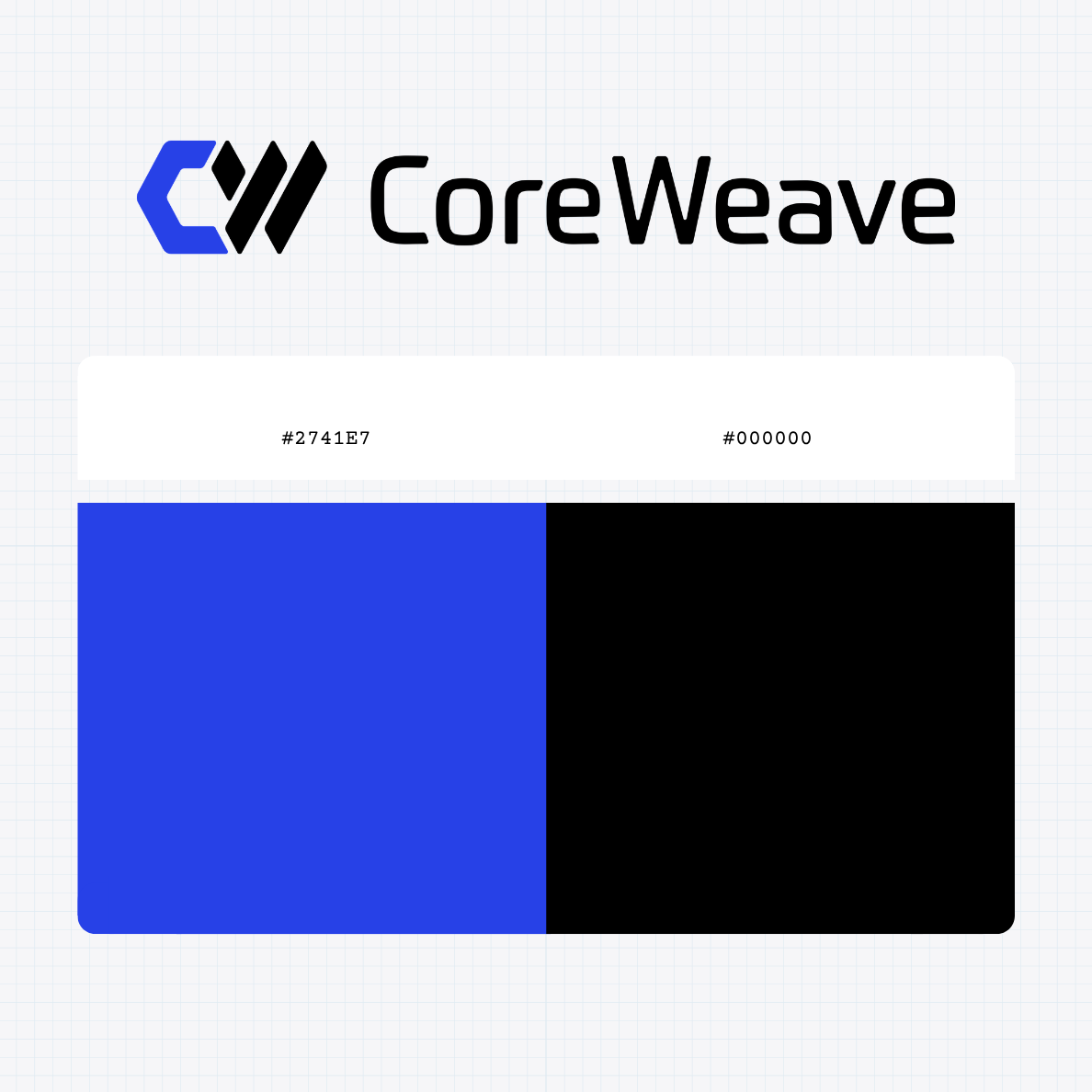 coreweave logo color codes