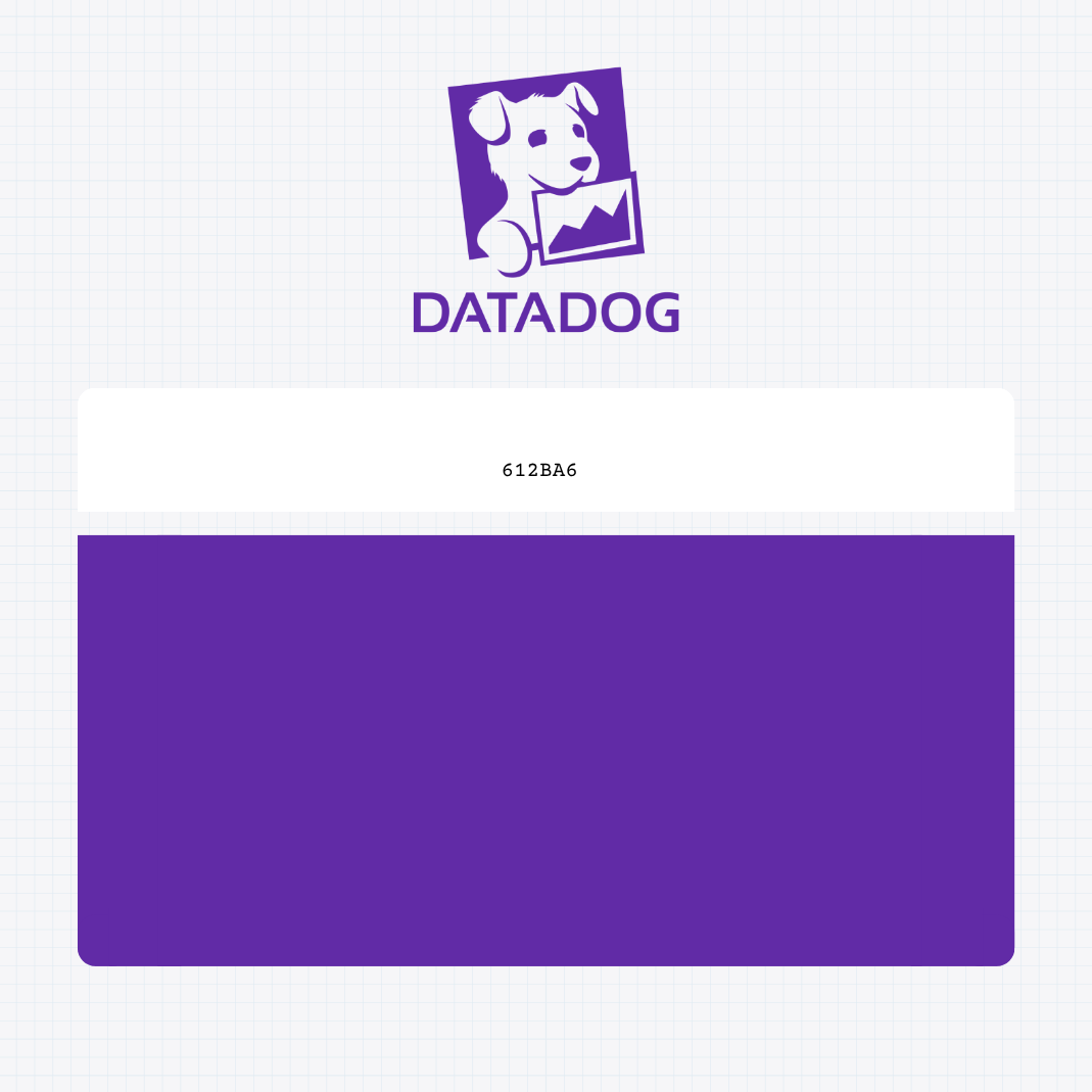 datadog logo color codes