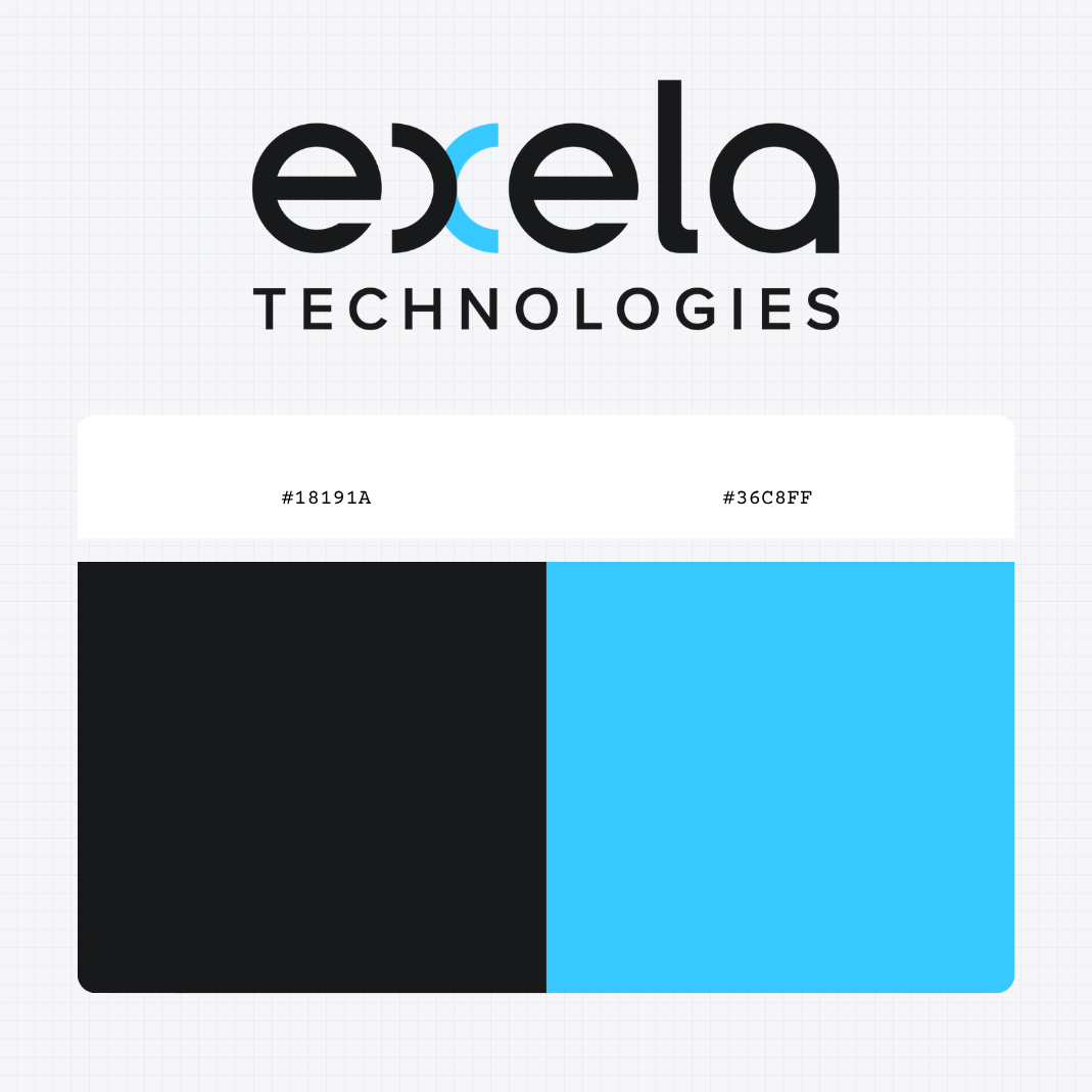 exela technologies logo color codes