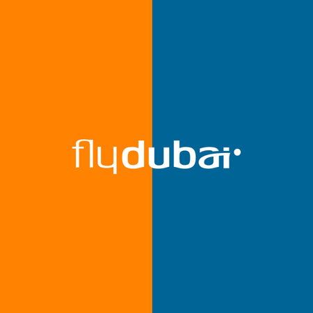 fly dubai logo color palette thumbnail
