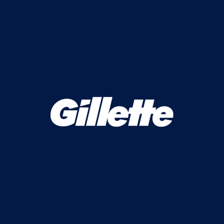 gillette brand color palette thumbnail