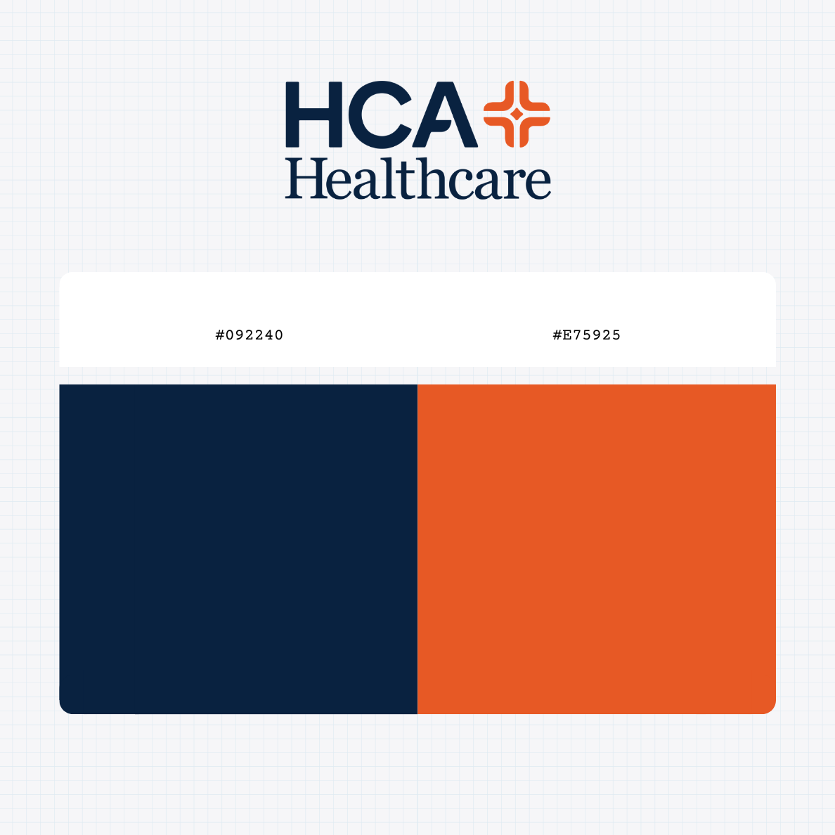 hca healthcare logo color codes