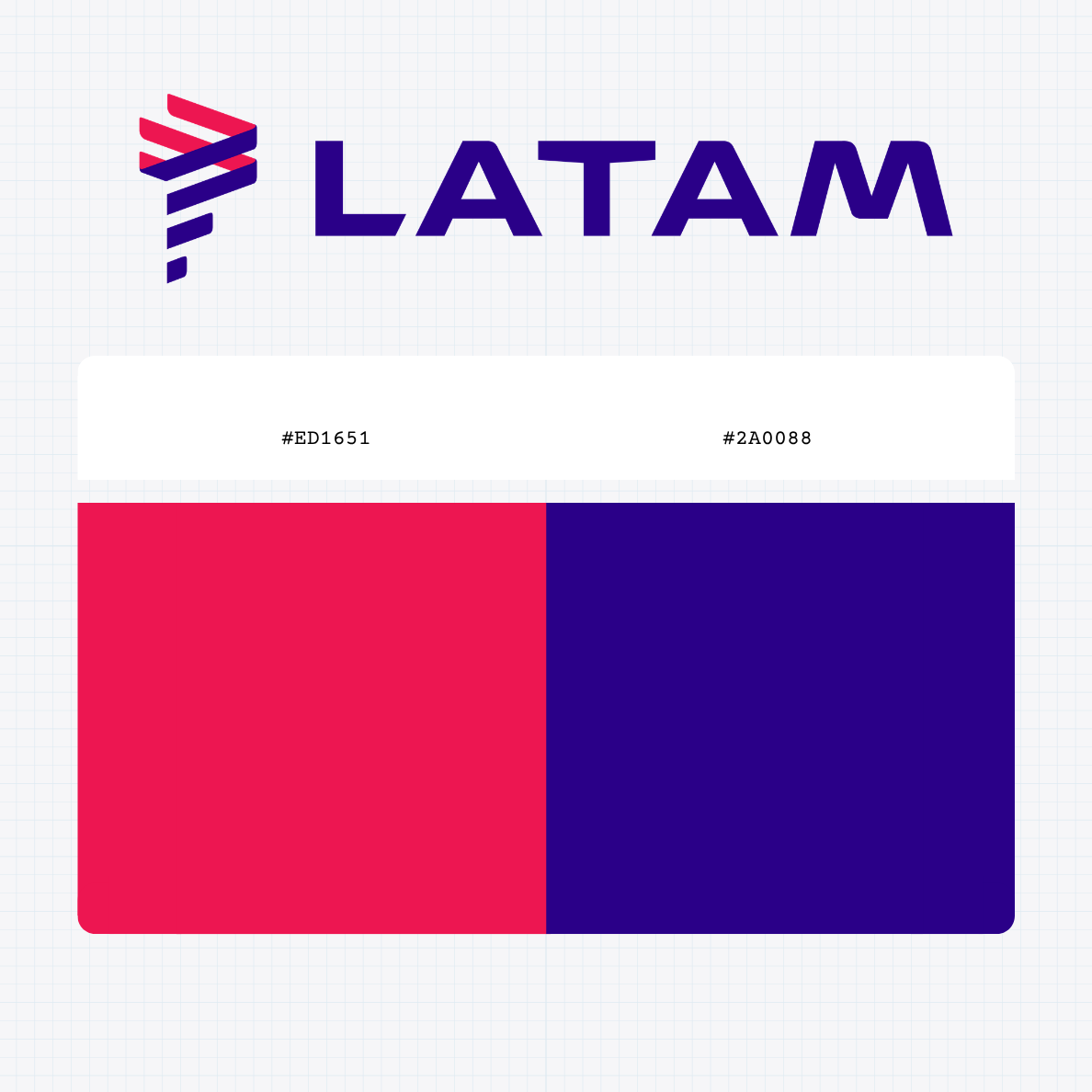 latam airlines logo color codes
