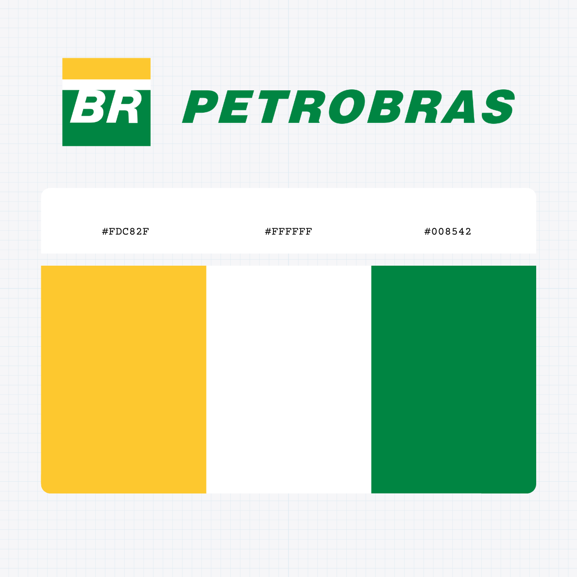 petrobras logo color codes
