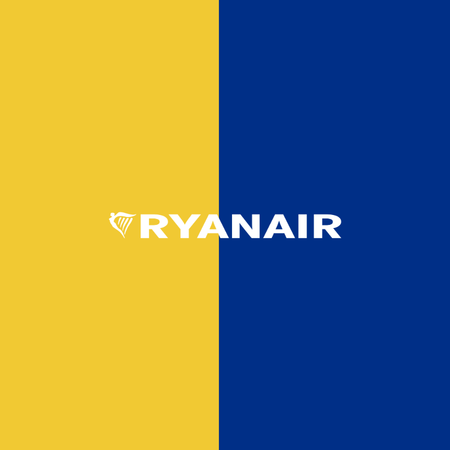 ryanair logo color palette thumbnail