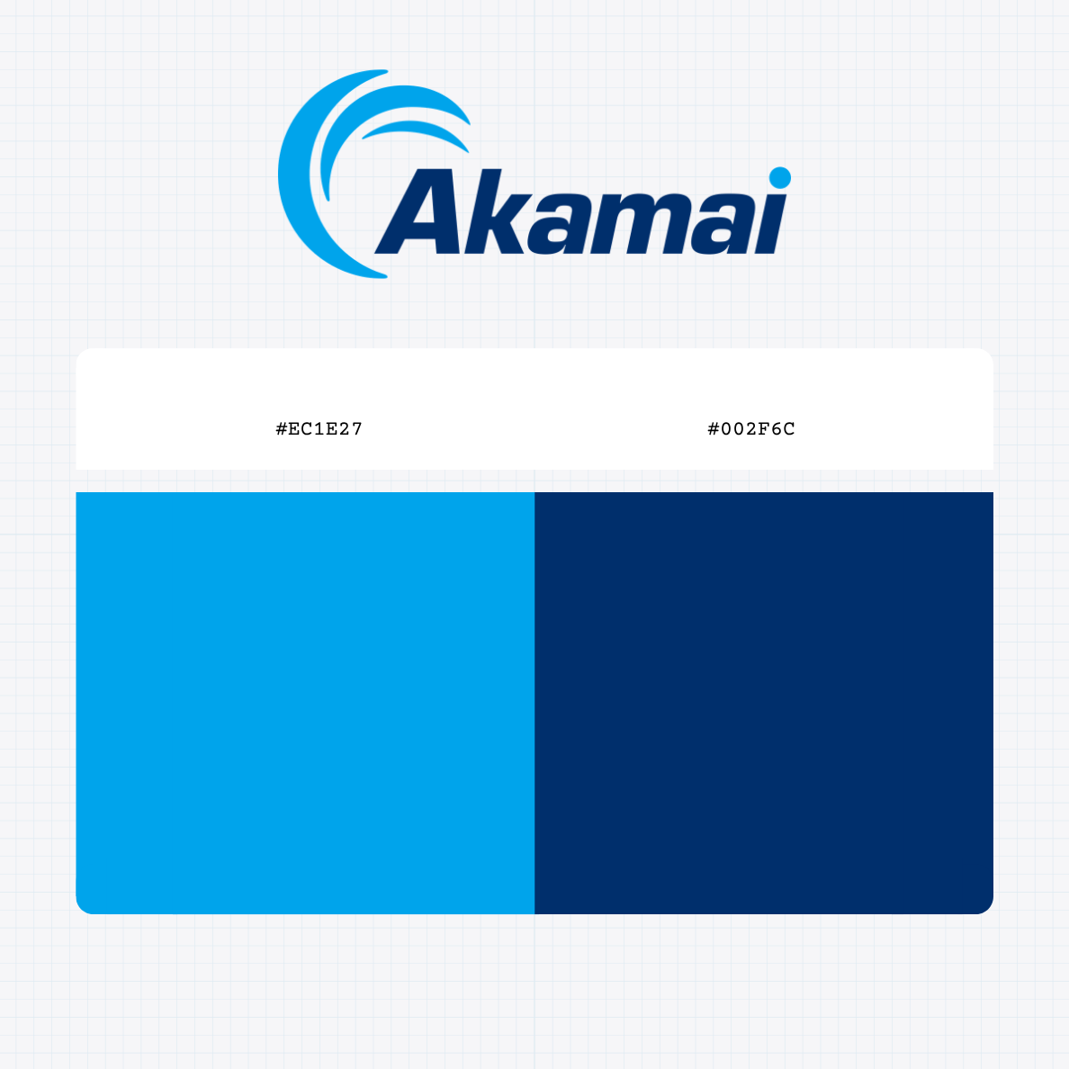 the akamai logo color codes
