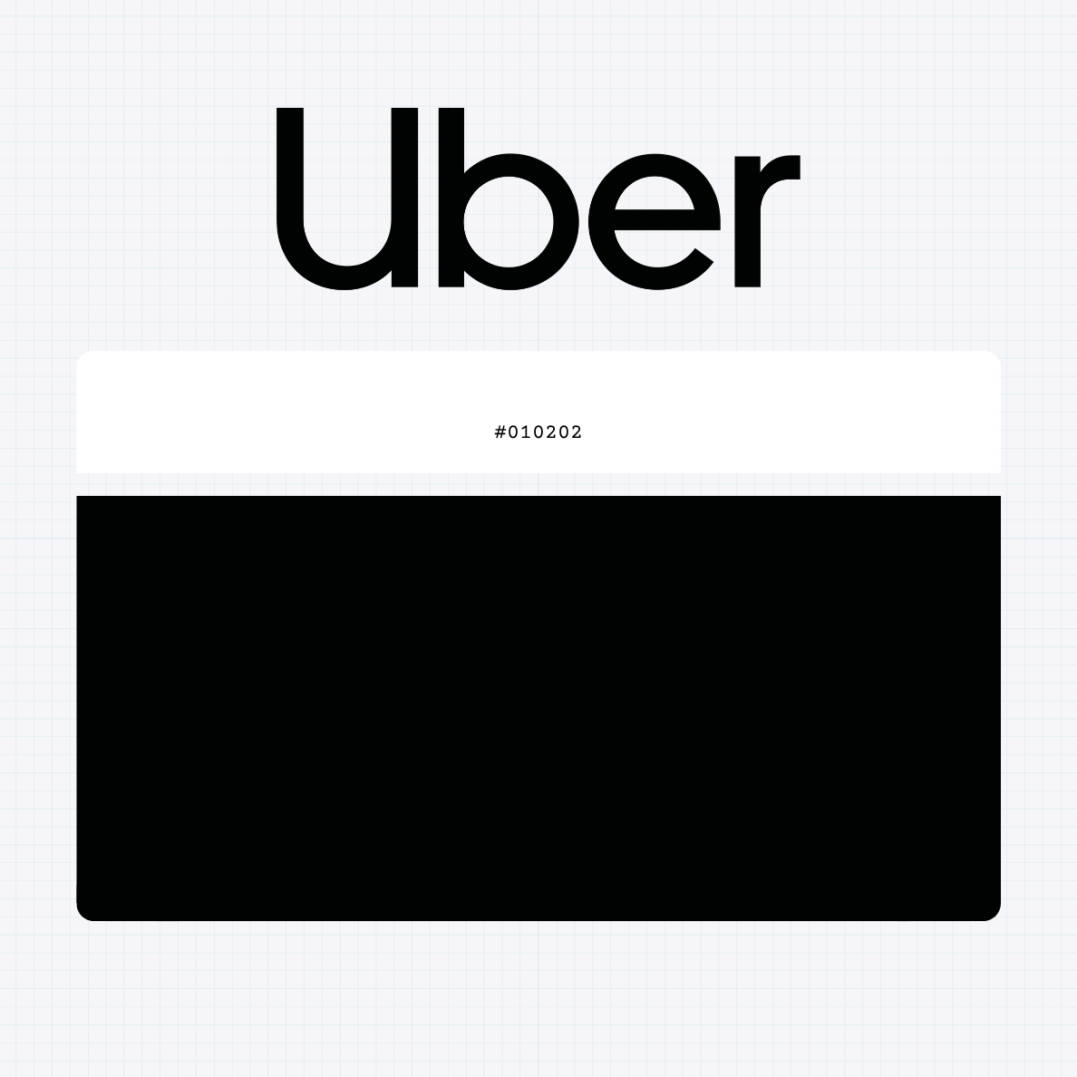uber logo color codes