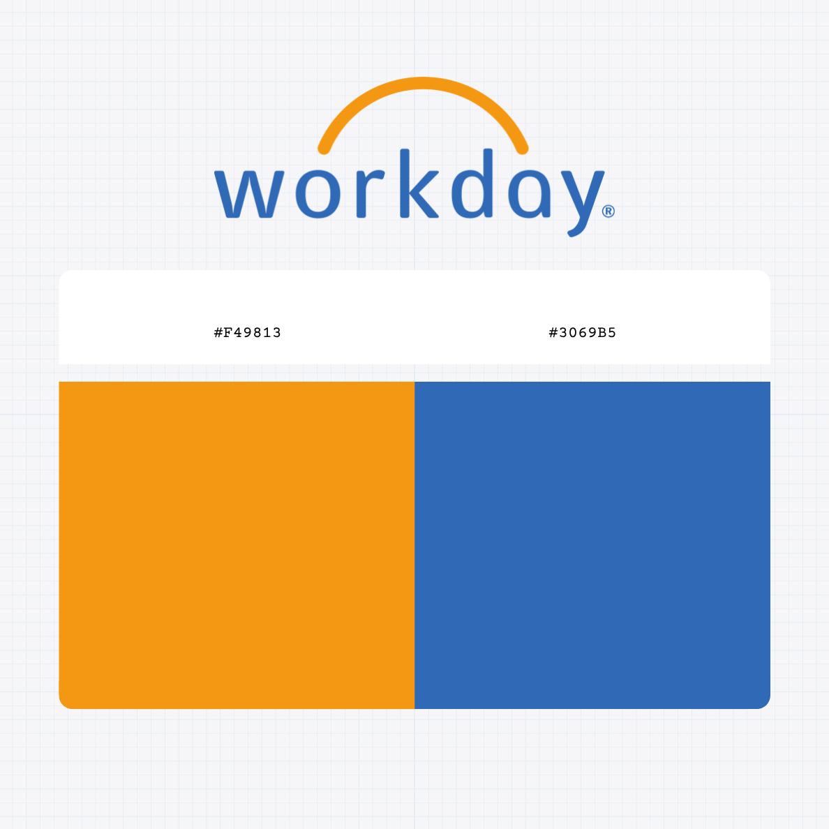 workday inc logo color codes