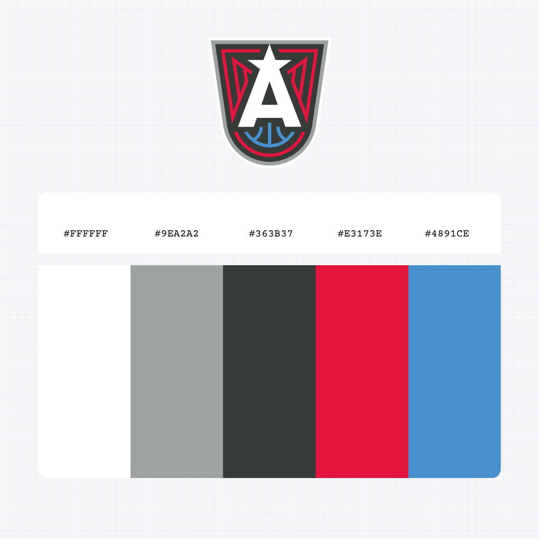 atlanta dream logo color codes