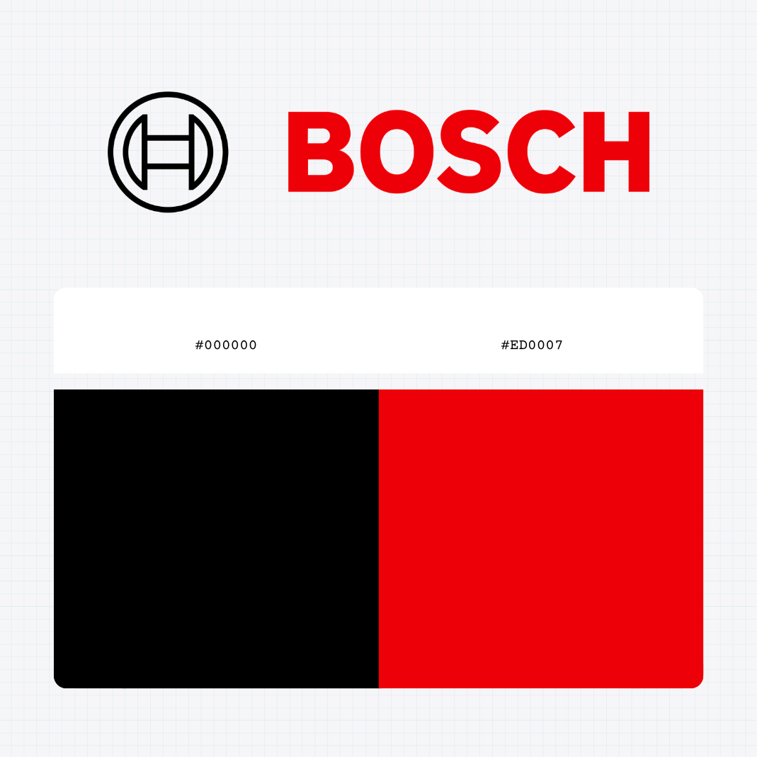 bosch logo color codes