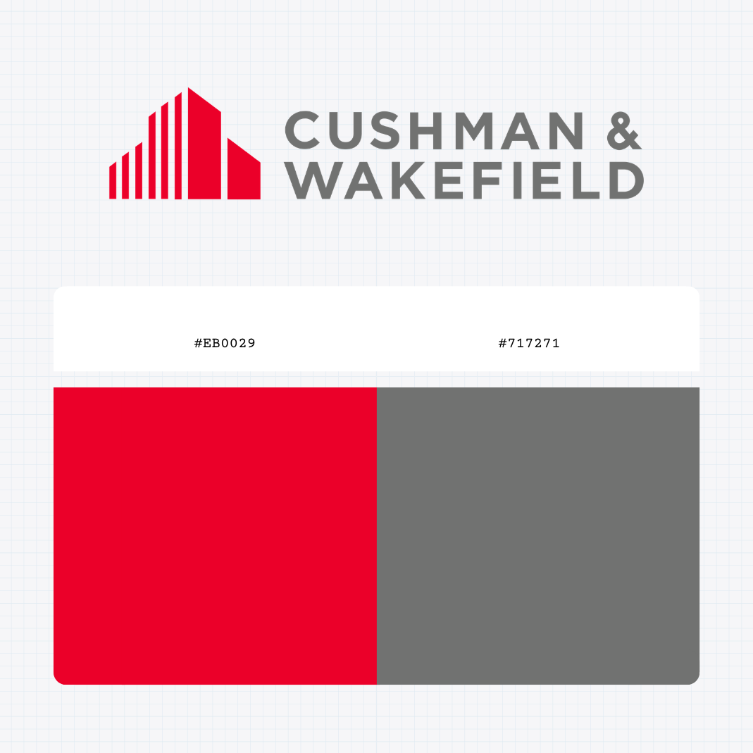 cushman wakefield logo color codes