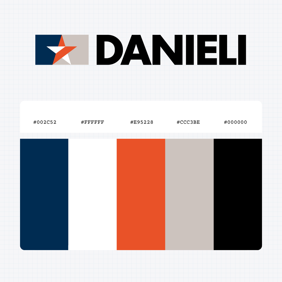 danieli logo color codes