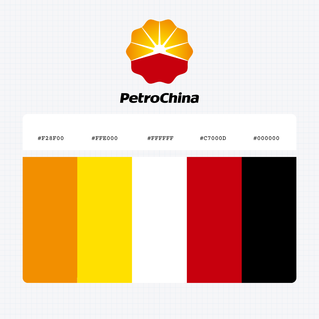 petrochina logo color codes